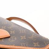 LOUIS VUITTON ルイヴィトン モノグラム ベルエア 2WAY ブラウン M51122 ユニセックス モノグラムキャンバス ハンドバッグ Bランク 中古 銀蔵