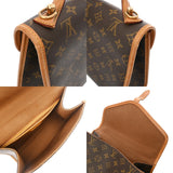 LOUIS VUITTON ルイヴィトン モノグラム ベルエア 2WAY ブラウン M51122 ユニセックス モノグラムキャンバス ハンドバッグ Bランク 中古 銀蔵