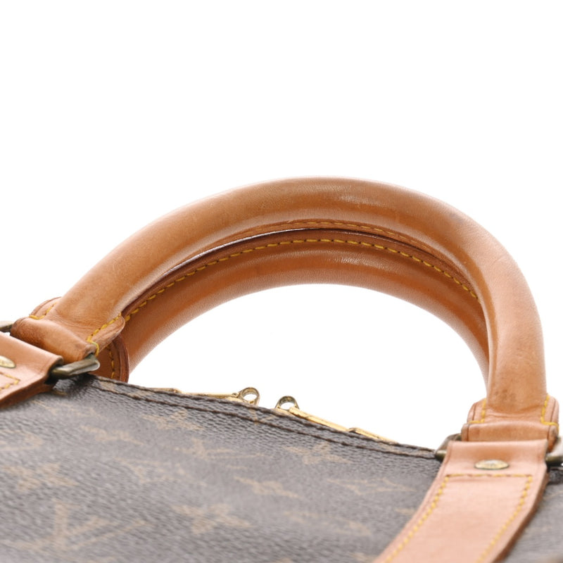 LOUIS VUITTON ルイヴィトン モノグラム キーポル 55 ブラウン M41424 ユニセックス モノグラムキャンバス ボストンバッグ Bランク 中古 銀蔵