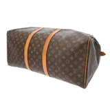 LOUIS VUITTON ルイヴィトン モノグラム キーポル 55 ブラウン M41424 ユニセックス モノグラムキャンバス ボストンバッグ Bランク 中古 銀蔵