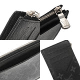 LOUIS VUITTON ルイヴィトン タイガラマ エクリプス コインカードホルダー ノワール M30271 メンズ モノグラムキャンバス コインケース Aランク 中古 銀蔵