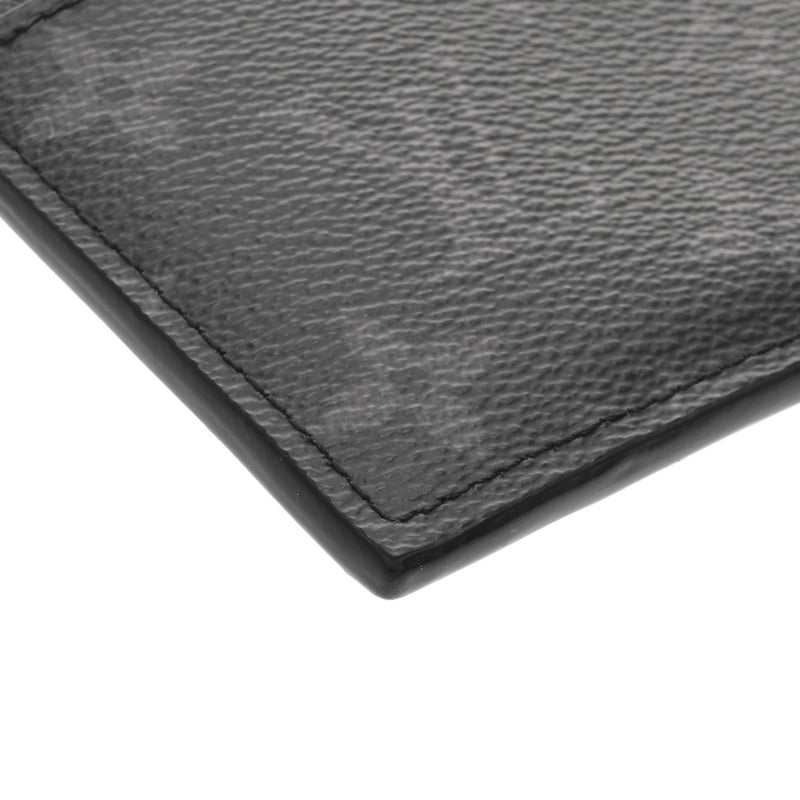 LOUIS VUITTON ルイヴィトン タイガラマ エクリプス コインカードホルダー ノワール M30271 メンズ モノグラムキャンバス コインケース Aランク 中古 銀蔵