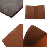 LOUIS VUITTON ルイヴィトン モノグラム クーヴェルテュール ブラウン M60179 ユニセックス モノグラムキャンバス パスポートケース Bランク 中古 銀蔵