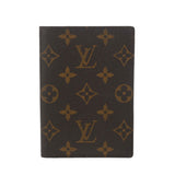 LOUIS VUITTON ルイヴィトン モノグラム クーヴェルテュール ブラウン M60179 ユニセックス モノグラムキャンバス パスポートケース Bランク 中古 銀蔵
