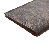 LOUIS VUITTON ルイヴィトン モノグラム クーヴェルテュール ブラウン M60179 ユニセックス モノグラムキャンバス パスポートケース Bランク 中古 銀蔵