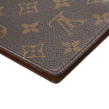 LOUIS VUITTON ルイヴィトン モノグラム クーヴェルテュール ブラウン M60179 ユニセックス モノグラムキャンバス パスポートケース Bランク 中古 銀蔵