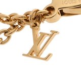 LOUIS VUITTON ルイヴィトン アイビー フラワー バッグチャーム ゴールド M67930 ユニセックス GP キーホルダー ABランク 中古 銀蔵