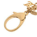 LOUIS VUITTON ルイヴィトン アイビー フラワー バッグチャーム ゴールド M67930 ユニセックス GP キーホルダー ABランク 中古 銀蔵