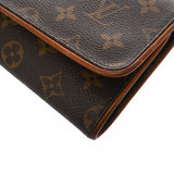 LOUIS VUITTON ルイヴィトン モノグラム ポシェットツイン GM 2WAY ブラウン M51852 レディース モノグラムキャンバス ショルダーバッグ Bランク 中古 銀蔵
