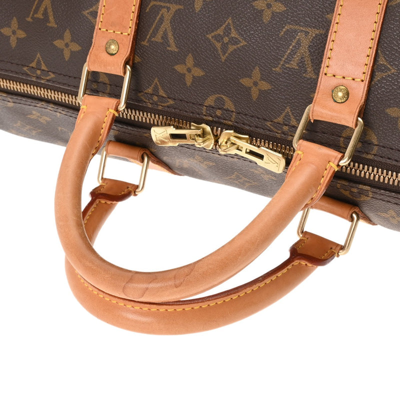 LOUIS VUITTON ルイヴィトン モノグラム キーポル 50 ブラウン M41426 ユニセックス モノグラムキャンバス ボストンバッグ Bランク 中古 銀蔵