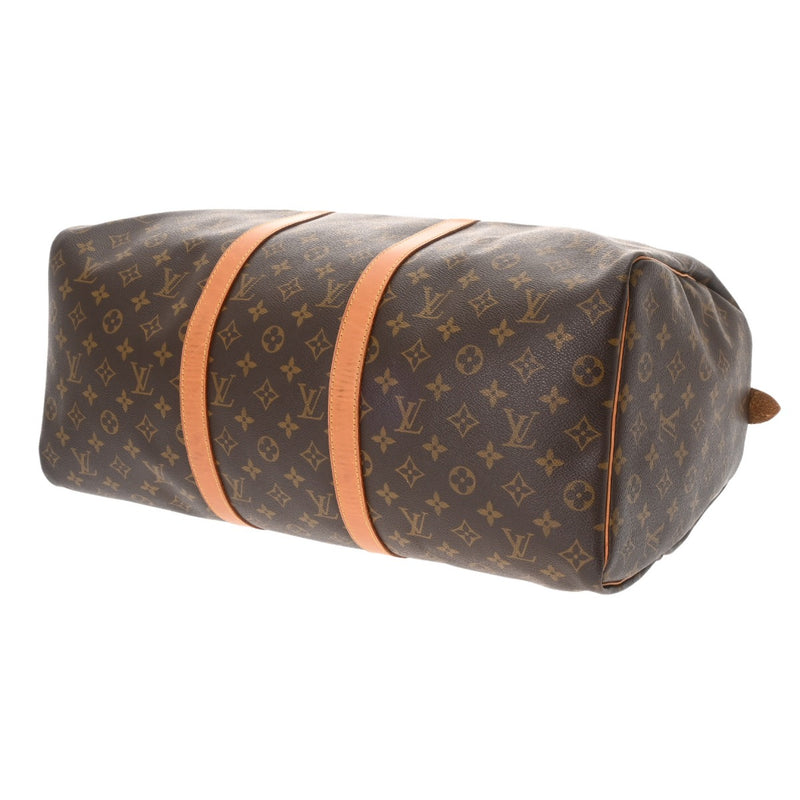 LOUIS VUITTON ルイヴィトン モノグラム キーポル 50 ブラウン M41426 ユニセックス モノグラムキャンバス ボストンバッグ Bランク 中古 銀蔵