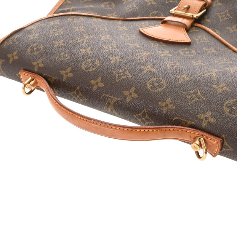LOUIS VUITTON ルイヴィトン モノグラム ビバリー 2WAY ブラウン M51121 ユニセックス モノグラムキャンバス ビジネスバッグ Bランク 中古 銀蔵