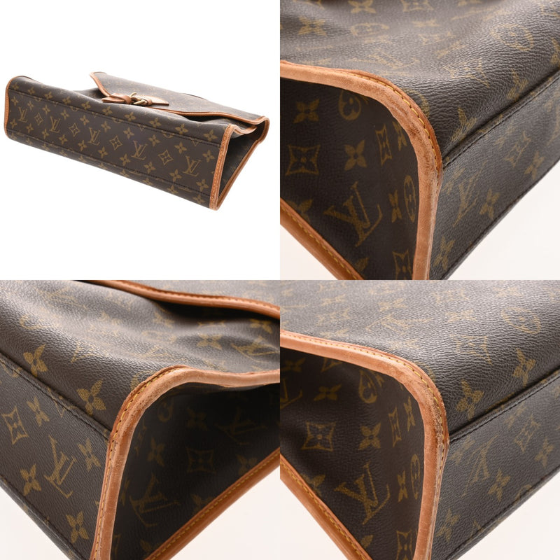 LOUIS VUITTON ルイヴィトン モノグラム ビバリー 2WAY ブラウン M51121 ユニセックス モノグラムキャンバス ビジネスバッグ Bランク 中古 銀蔵