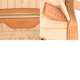 LOUIS VUITTON ルイヴィトン ダミエアズール ネヴァーフル PM 旧型 ホワイト N51110 レディース ダミエキャンバス ハンドバッグ Bランク 中古 銀蔵