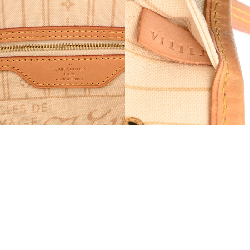 ルイヴィトン ネヴァーフル PM 旧型 43022 ホワイト レディース ダミエ