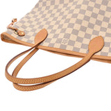 LOUIS VUITTON ルイヴィトン ダミエアズール ネヴァーフル PM 旧型 ホワイト N51110 レディース ダミエキャンバス ハンドバッグ Bランク 中古 銀蔵