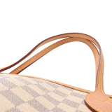 LOUIS VUITTON ルイヴィトン ダミエアズール ネヴァーフル PM 旧型 ホワイト N51110 レディース ダミエキャンバス ハンドバッグ Bランク 中古 銀蔵