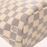 LOUIS VUITTON ルイヴィトン ダミエアズール ネヴァーフル PM 旧型 ホワイト N51110 レディース ダミエキャンバス ハンドバッグ Bランク 中古 銀蔵