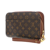 LOUIS VUITTON ルイヴィトン モノグラム オルセー ブラウン M51790 レディース モノグラムキャンバス セカンドバッグ ABランク 中古 銀蔵