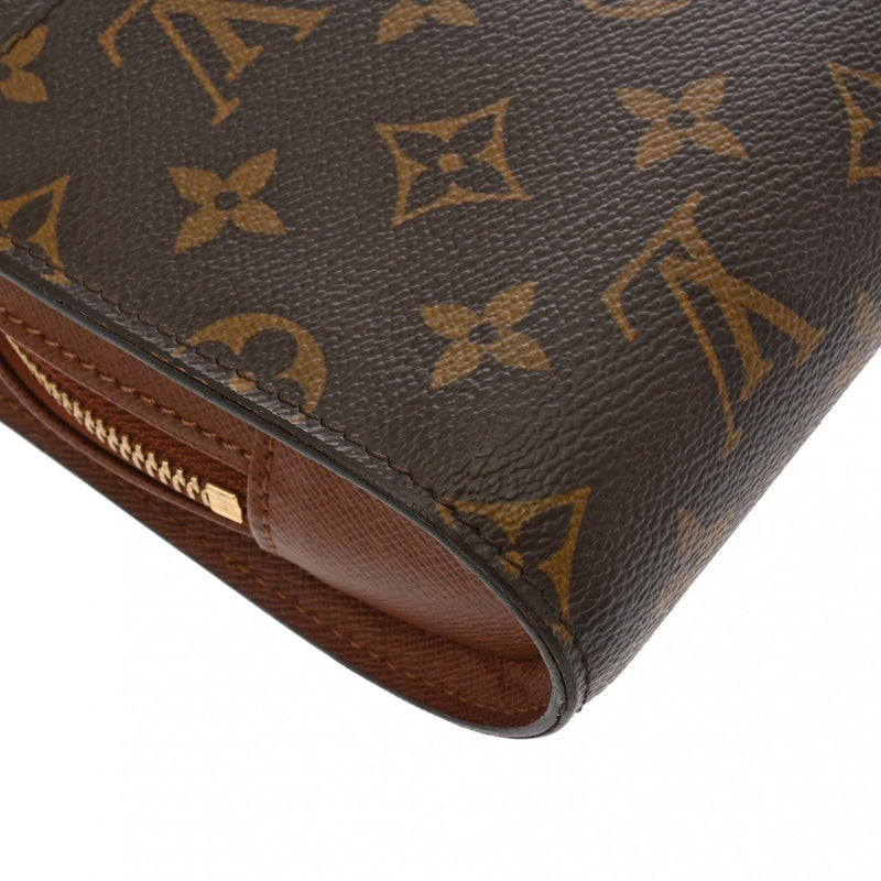 LOUIS VUITTON ルイヴィトン モノグラム オルセー ブラウン M51790 レディース モノグラムキャンバス セカンドバッグ ABランク 中古 銀蔵