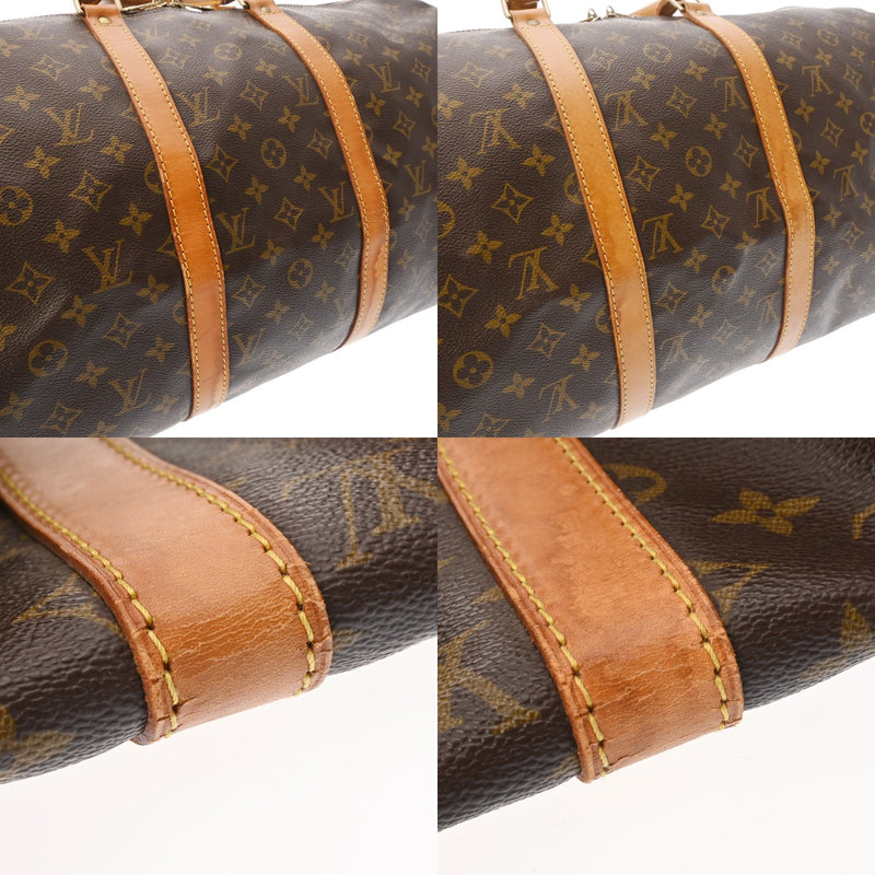 LOUIS VUITTON ルイヴィトン モノグラム キーポル バンドリエール 50 2WAY ブラウン M41416 ユニセックス モノグラムキャンバス ボストンバッグ Bランク 中古 銀蔵