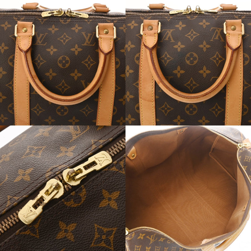 LOUIS VUITTON ルイヴィトン モノグラム キーポル 50 ブラウン M41426 ユニセックス モノグラムキャンバス ボストンバッグ Bランク 中古 銀蔵