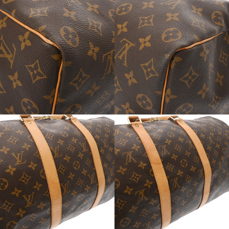 LOUIS VUITTON ルイヴィトン モノグラム キーポル 50 ブラウン M41426 ユニセックス モノグラムキャンバス ボストンバッグ Bランク 中古 銀蔵