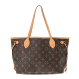 LOUIS VUITTON ルイヴィトン モノグラム ネヴァーフル PM  ブラウン M40155 レディース モノグラムキャンバス ハンドバッグ Bランク 中古 銀蔵