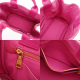 PRADA プラダ カナパミニ ピンク BN2439 レディース キャンバス ハンドバッグ Bランク 中古 銀蔵