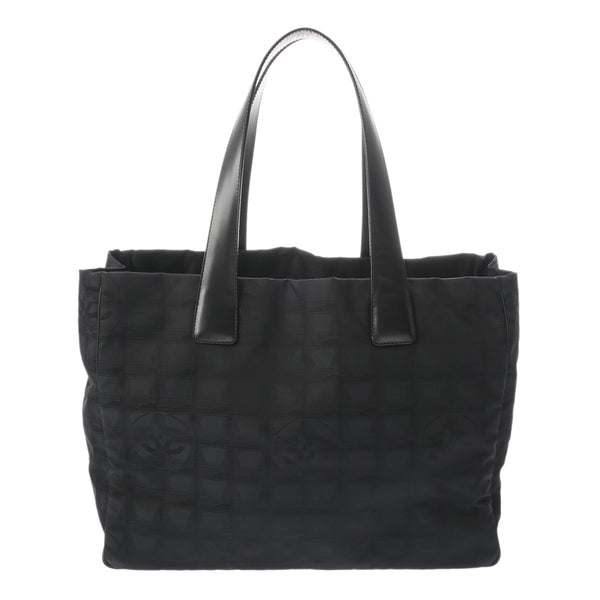 CHANEL シャネル ニュートラベルライン トート MM ブラック A15991 レディース ナイロン ハンドバッグ ABランク 中古 銀蔵