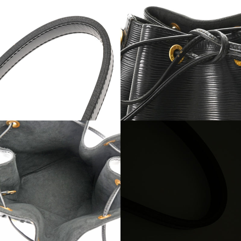 LOUIS VUITTON ルイヴィトン エピ ノエ ノワール M59002 ユニセックス エピレザー ショルダーバッグ ABランク 中古 銀蔵