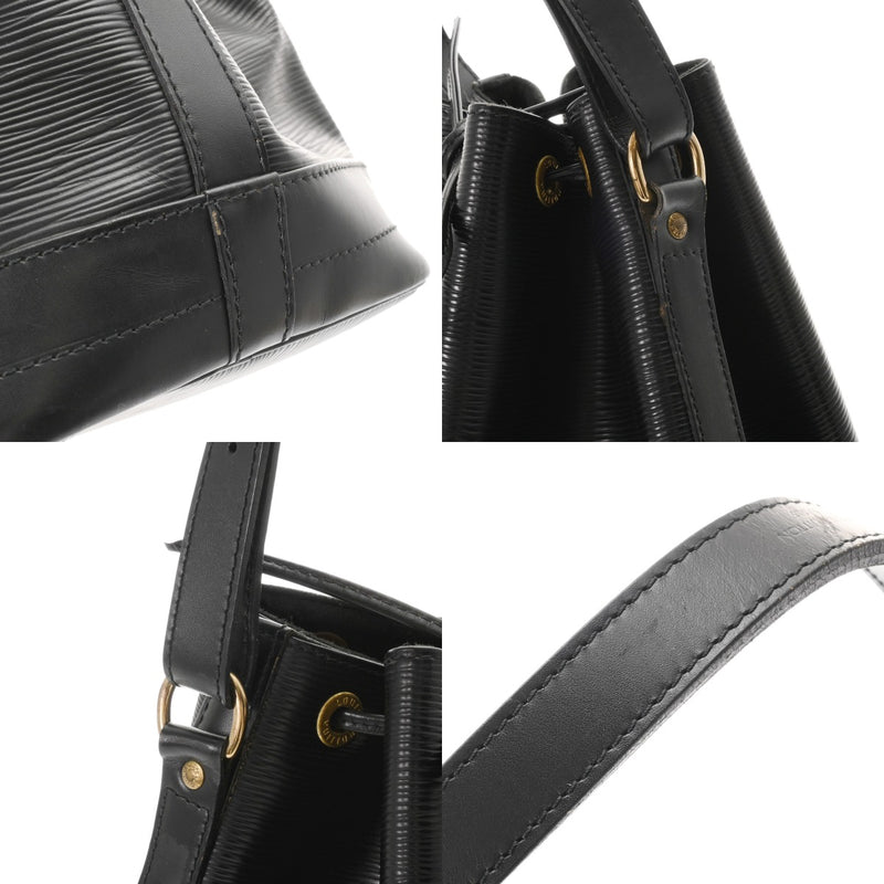 LOUIS VUITTON ルイヴィトン エピ ノエ ノワール M59002 ユニセックス エピレザー ショルダーバッグ ABランク 中古 銀蔵