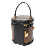 LOUIS VUITTON ルイヴィトン モノグラムリバース カンヌ 2WAY ブラウン M43986 レディース モノグラムキャンバス ハンドバッグ Aランク 中古 銀蔵