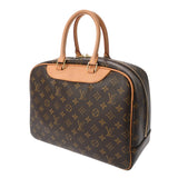 LOUIS VUITTON ルイヴィトン モノグラム ドーヴィル ブラウン M47270 レディース モノグラムキャンバス ハンドバッグ ABランク 中古 銀蔵