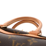 LOUIS VUITTON ルイヴィトン モノグラム ドーヴィル ブラウン M47270 レディース モノグラムキャンバス ハンドバッグ ABランク 中古 銀蔵