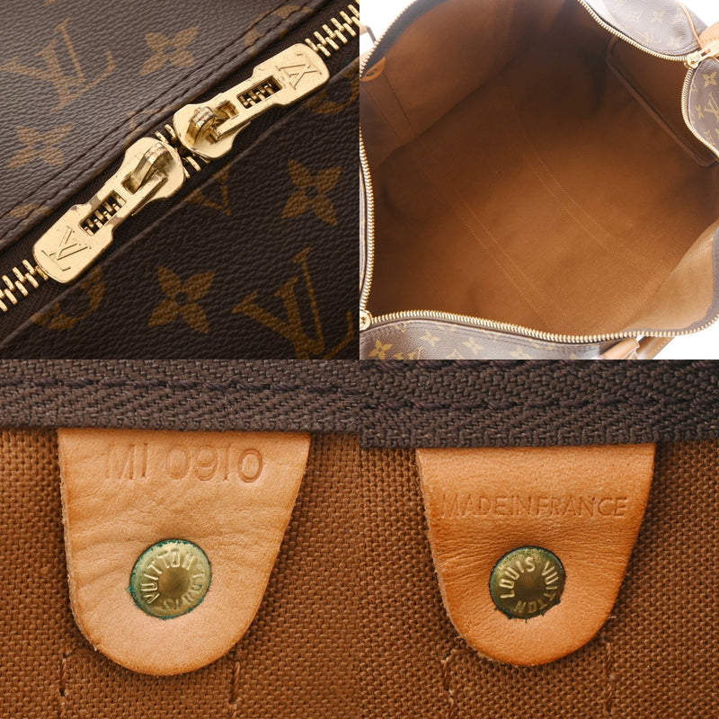 LOUIS VUITTON ルイヴィトン モノグラム キーポル 55 ブラウン M41424 ユニセックス モノグラムキャンバス ボストンバッグ Bランク 中古 銀蔵