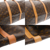 LOUIS VUITTON ルイヴィトン モノグラム キーポル 55 ブラウン M41424 ユニセックス モノグラムキャンバス ボストンバッグ Bランク 中古 銀蔵