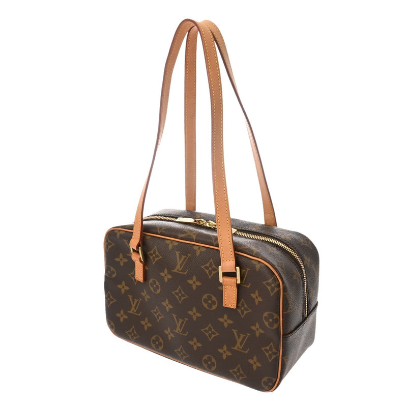 LOUIS VUITTON ルイヴィトン モノグラム シテ MM ブラウン M51182 レディース モノグラムキャンバス ハンドバッグ ABランク 中古 銀蔵