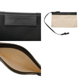 BALENCIAGA バレンシアガ ネイビーカバス S ホワイト ブラック 339933 レディース キャンバス レザー ハンドバッグ Bランク 中古 銀蔵