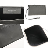 BALENCIAGA バレンシアガ ネイビーカバス S グレー 339933 レディース レザー ハンドバッグ Bランク 中古 銀蔵