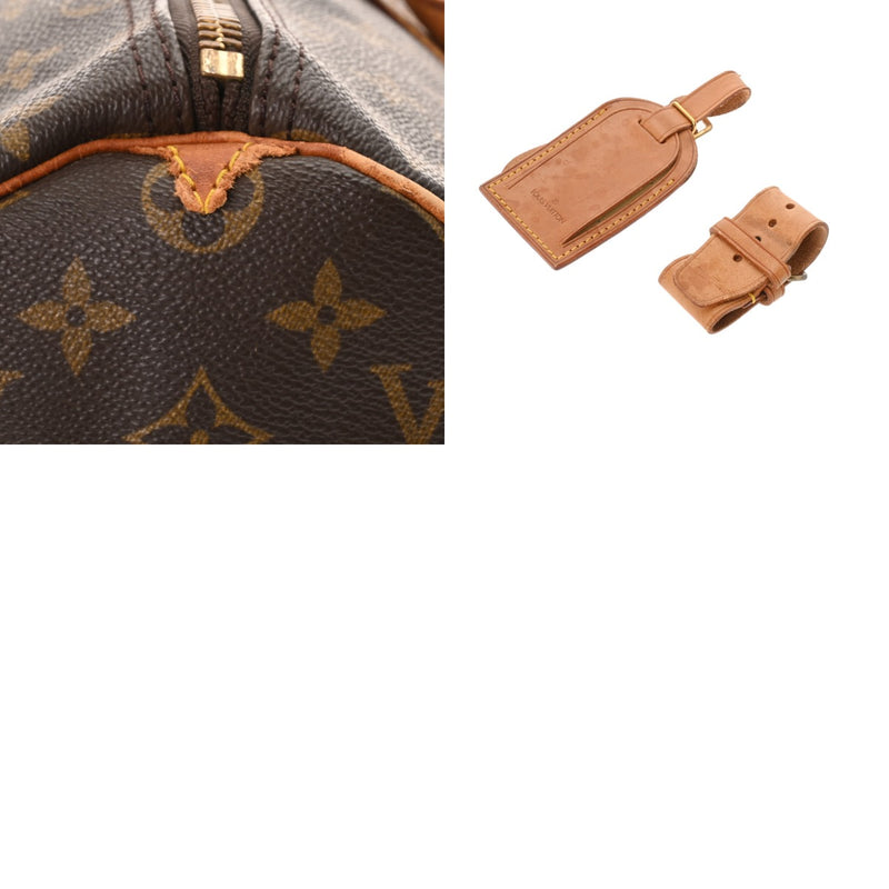 LOUIS VUITTON ルイヴィトン モノグラム キーポル 45 ブラウン M41428 ユニセックス モノグラムキャンバス ボストンバッグ Bランク 中古 銀蔵