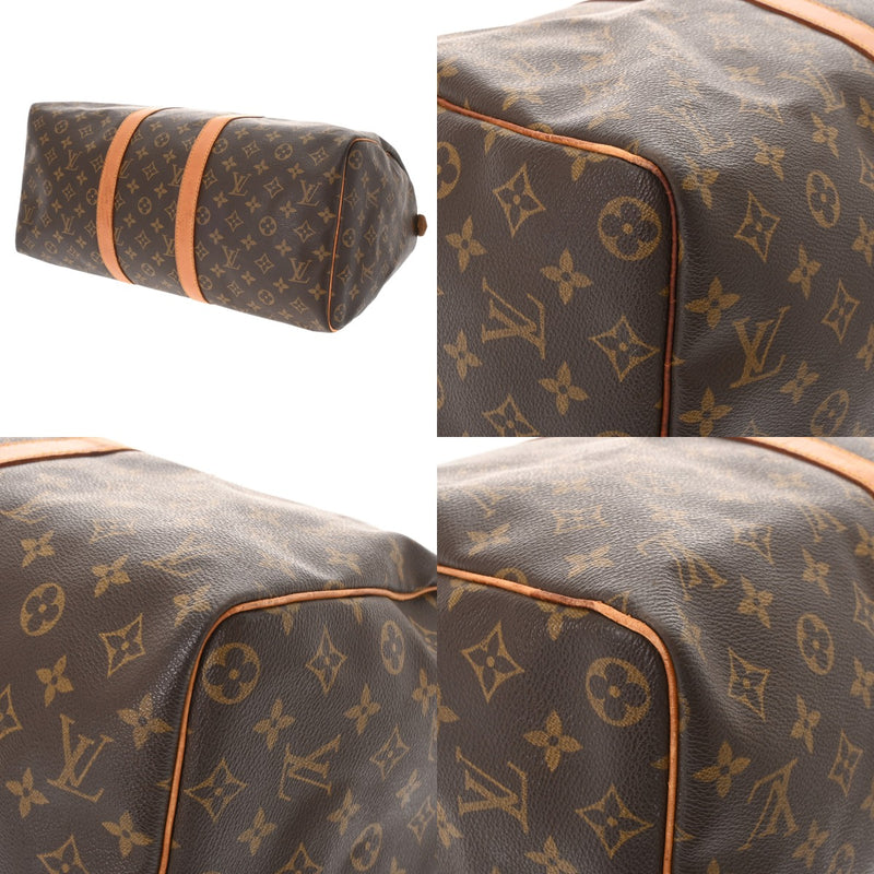 LOUIS VUITTON ルイヴィトン モノグラム キーポル 45 ブラウン M41428 ユニセックス モノグラムキャンバス ボストンバッグ Bランク 中古 銀蔵