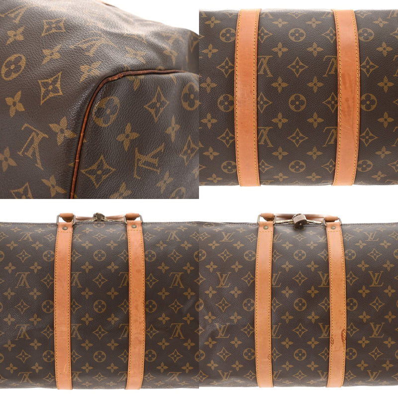 LOUIS VUITTON ルイヴィトン モノグラム キーポル 45 ブラウン M41428 ユニセックス モノグラムキャンバス ボストンバッグ Bランク 中古 銀蔵