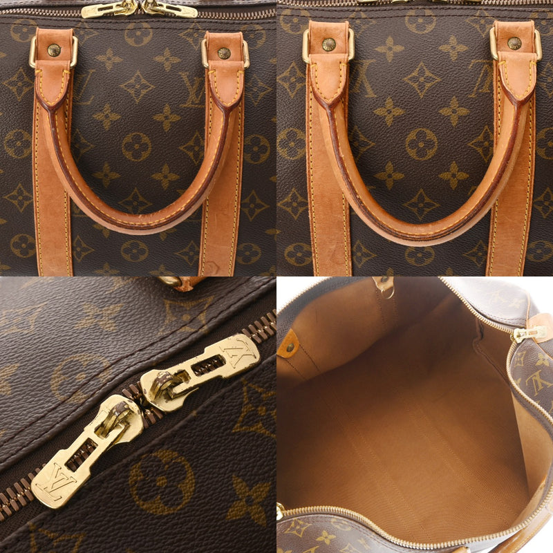 LOUIS VUITTON ルイヴィトン モノグラム キーポル 45 ブラウン M41428 ユニセックス モノグラムキャンバス ボストンバッグ Bランク 中古 銀蔵
