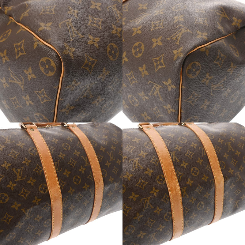 LOUIS VUITTON ルイヴィトン モノグラム キーポル 45 ブラウン M41428 ユニセックス モノグラムキャンバス ボストンバッグ Bランク 中古 銀蔵