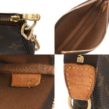 LOUIS VUITTON ルイヴィトン モノグラム ミニ ポシェット アクセソワール ブラウン M58009 レディース モノグラムキャンバス アクセサリーポーチ Bランク 中古 銀蔵