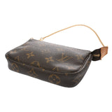 LOUIS VUITTON ルイヴィトン モノグラム ミニ ポシェット アクセソワール ブラウン M58009 レディース モノグラムキャンバス アクセサリーポーチ Bランク 中古 銀蔵