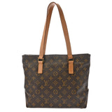 LOUIS VUITTON ルイヴィトン モノグラム カバピアノ ブラウン M51148 レディース モノグラムキャンバス トートバッグ Bランク 中古 銀蔵