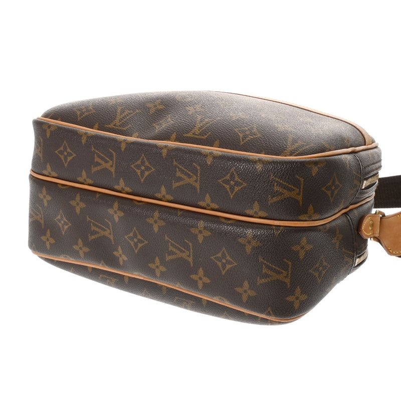 LOUIS VUITTON ルイヴィトン モノグラム リポーター PM ブラウン M45254 ユニセックス モノグラムキャンバス ショルダーバッグ Bランク 中古 銀蔵