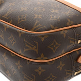 LOUIS VUITTON ルイヴィトン モノグラム リポーター PM ブラウン M45254 ユニセックス モノグラムキャンバス ショルダーバッグ Bランク 中古 銀蔵
